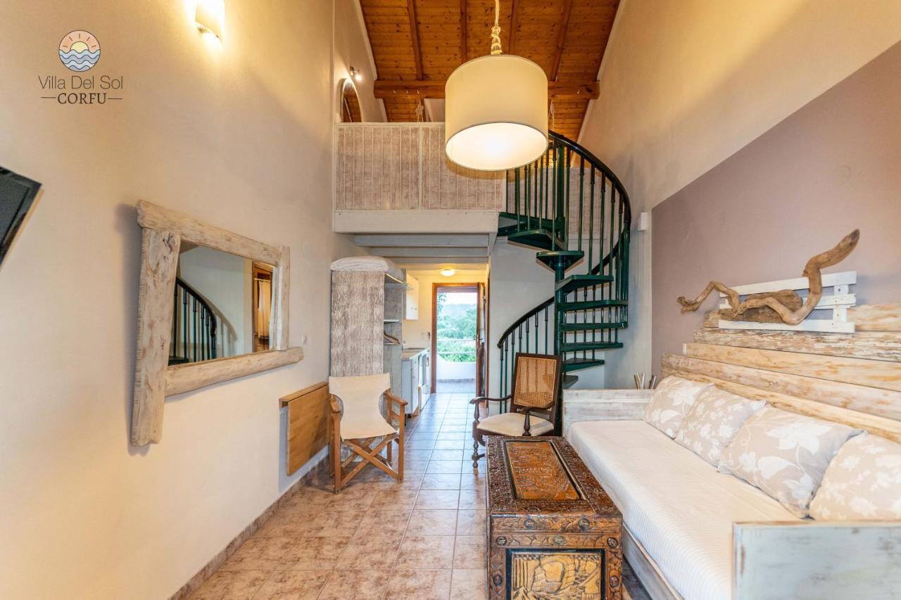 Villa Del Sol Corfu Sidárion Exterior foto